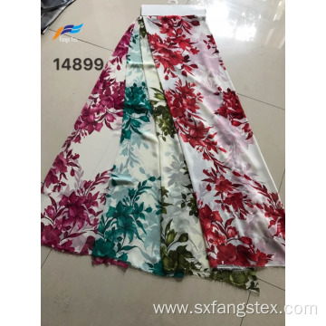 Custom 100% Polyester Printed Pearl Chiffon Dress Fabric